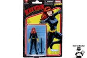 Marvel Legends Retro Kenner Black Widow Action Figure Retro Series 3.75 inches 9.5cm MOC Mint On Card