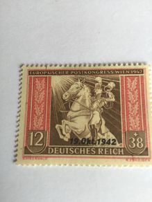 Genuine WW2 German stamp