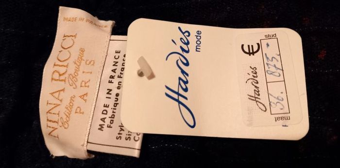 Vintage Nina Ricci Boutique Hardies Statement Jacket
