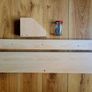 Wall Shelves Set of Two Light Wood-Effect Image 8