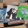 a box of 7" singles. 45 rpm vinyl records. Image 6