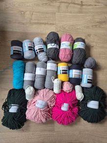 Yarn and Macrame Cord