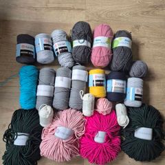 Yarn and Macrame Cord