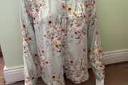 H&amp;M flower blouse