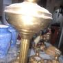 Beautiful Old Heavy Brass Oil Lamp Converted, Postage Available Image 3