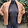Beautiful 1950's S Jaffa Ltd Mink Cape Image 3
