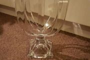 5 Stick Glass Candlelabre
