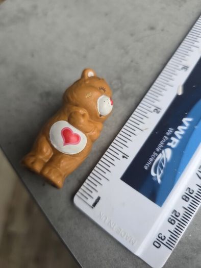 Tenderheart Tender Heart Carebear Mini Figure 1983-1984 Kenner A.G.C.