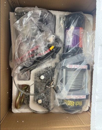 Electric Winch 4500lbs suit small jeep or quad , recovery trailer etc