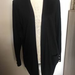 Cardigan black size 16 New with tags