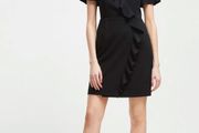 French Connection black Alianor dress