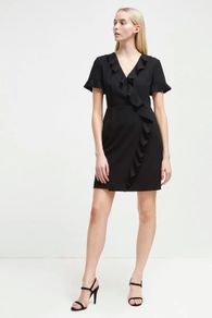 French Connection black Alianor dress