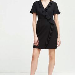 French Connection black Alianor dress
