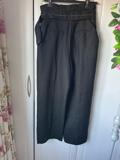 trousers Bnwt 100% linen Zara size small