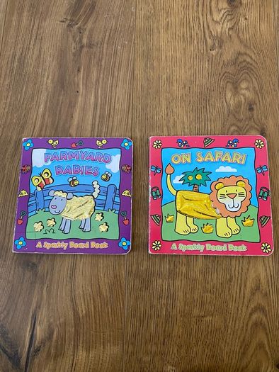 Sparkly Board Books | Farmyard Babies & On Safari