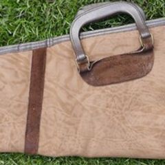 Vintage Allen Soft Broomfield Colorado 80020 Leather Gun Rifle Case Model 821 size 46