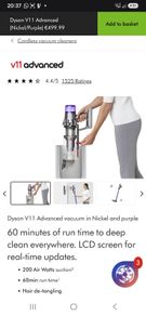 Dyson v11 advanced