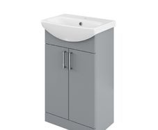 Free standing vanity and basin set 55cm