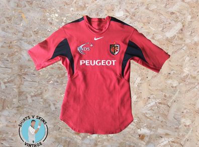 Player Spec Stade Toulouse Jersey 2004 - Excellent Condition - Tight Fit Test NikeFrance Rugby Shirt Toulousain