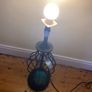 Table top metal lamp stand (missing lampshade) Image 2