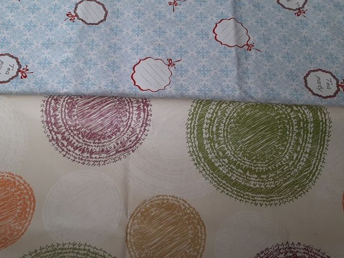 New wipe clean vintage tablecloth