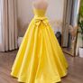 Melbourne yellow debs dress Size Large Image 5