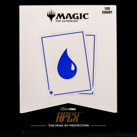 1x Pack of 105 Ultra Pro Apex Deck Protector Card Sleeves - Island MTG Magic the Gathering Pokemon