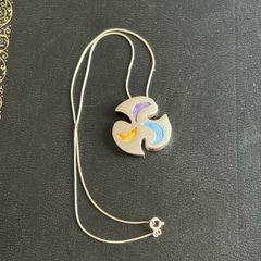 silver necklace