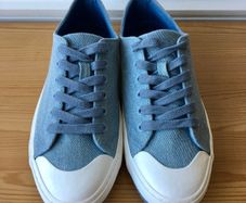 M&S womens canvas vegan trainers uk 4, brand new