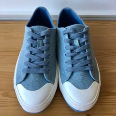 M&S womens canvas vegan trainers uk 4, brand new
