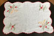 Pre-loved Vintage Hand Embroidered Doilie