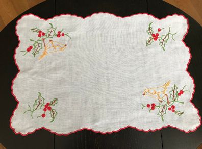 Pre-loved Vintage Hand Embroidered Doilie