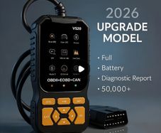 Professional OBD2 Diagnostic Scanner Tool, USB-Powered Engine Fault Detector,
