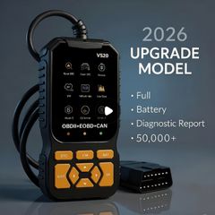 Professional OBD2 Diagnostic Scanner Tool, USB-Powered Engine Fault Detector,
