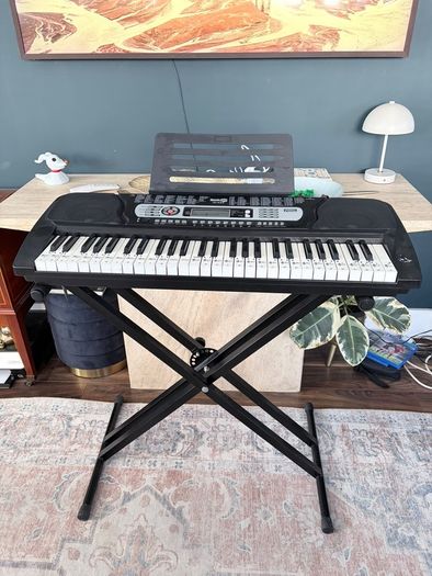 RockJam RJ654 Electronic Keyboard Complete with Stand