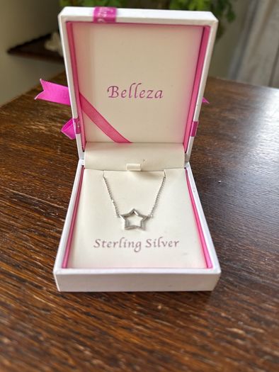 silver necklace