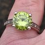 Sterling Silver Citrine Ring Image 5
