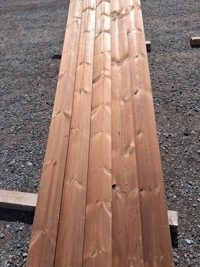 Pine Thermowood cladding T&G (33m2) left!