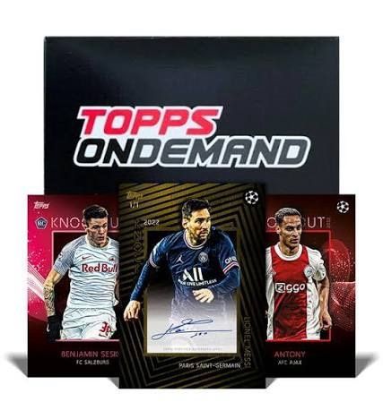 Topps On Demand Champions League Knockout 2021-2022: 2 x SEALED Boxes