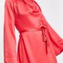 River Island Red satin mini dress (petite) Image 4
