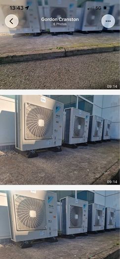 Daikin Airconditioning units