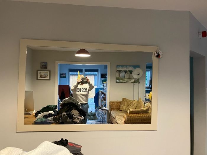 large mirror