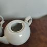 White porcelain teapot and coffee pot, Furstenberg seit 1747 west germany Image 7
