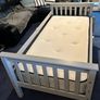 Pine Triple Bunk Bed (Grey) + Mattresses Image 4