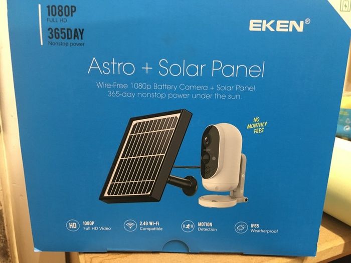 Wi-Fi Camera Battery Camera with Solar Panel