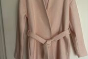 Pink Pieces wool look coat