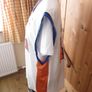 Vintage Adidas New York Knicks #42 David Lee White Jersey Image 2