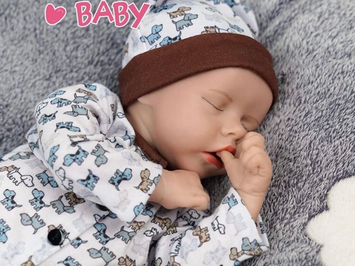 Reborn Dolls, 17 inch Handmade Realistic Reborn Babies Soft Vinyl Body with Feeding Kit, Reborn Baby Doll (DIFFERENT OPTIONS AVAILABLE, SEE PHOTOS)