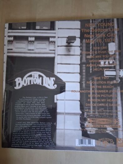 Neil Young Official Bootleg vinyl