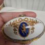 Vintage French Style Porcelain Trinket Boxes Image 3